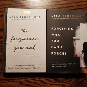 Lysa Terkeurst Forgiving What You Can't Forget and The Forgiveness Journal New